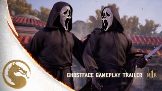 Mortal Kombat 1 Khaos Reigns  Official Ghostface Gameplay Trailer [upl. by Sorkin]