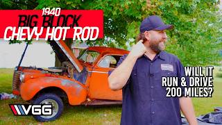 Will This 1940 BIG BLOCK Hot Rod RUN AND DRIVE Home [upl. by Manella]