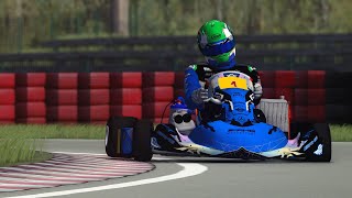 Kart Racing Pro Kartbahn Kerpen Manheim  OK Junior Onboard Hotlap [upl. by Alakcim]