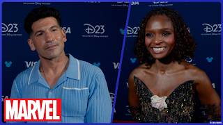 Marvel Television Stars React from 2024s D23 Event [upl. by Egag]