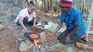 village cooking channelcooking breakfast in the village [upl. by Yrellih]