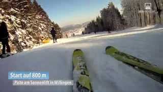 Skigebiet Willingen Piste am Sonnenlift [upl. by Ezekiel]