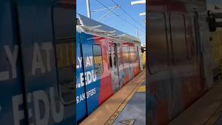 Metro C Line departing AviationCentury Station shorts youtubeshorts fyp [upl. by Cristie]