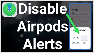 How To Disable AirPods Location Notification [upl. by Adihaj292]