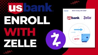 How to Enroll with Zelle on US Bank  2023 [upl. by Annasus796]