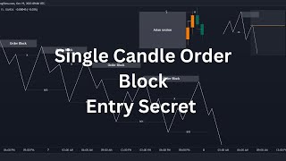 Single Candle Order Block Entry Secret  SCOB  SMART TRADER [upl. by Poucher]