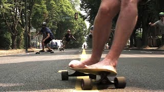 PINTAIL LONGBOARDS ON A CLOSED ROAD [upl. by Nednarb]