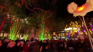 Lumiere London Time Lapse [upl. by Ynatsed]