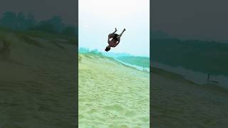 1080 power flip short viral backflip 😭 [upl. by Litha]