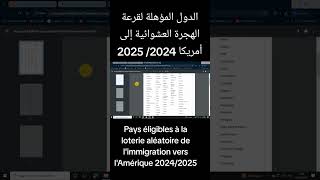 التقديم للهجرة العشوائية لأمريكا 20242025 الشرح الكامل من الموقع الرسمي [upl. by Veta702]