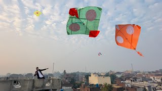 Kite Flying amp Abubaker Cutting 2 Gudda  2023 [upl. by Erdne77]