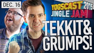 Yogscast Jingle Jam 2015  Dec 16th TEKKIT [upl. by Burnsed]