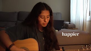 happier  olivia rodrigo cover [upl. by Aihsenek957]