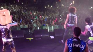 Redfoo Party Rock amp Quest Crew Performing Party Rock Anthem In Brussels Belgium [upl. by Robinet]