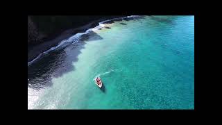 Mouillage à l’anse couleuvre voyage martinique croisière sailing paradisebeach [upl. by Liemaj]