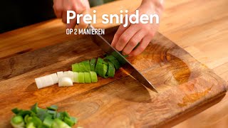 Prei snijden  How to  Allerhande [upl. by Farmelo148]