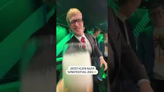 Joost Klein gaat naar het Eurovisie Songfestival 2024💚🥹 3FM JoostKlein Songfestival 1983 ESC24 [upl. by Ahsinot]