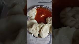 DOLMA AUNTY MOMOS REVIEW ⁉️😋 momos foodies foodvlog foodreview shorts [upl. by Dermot918]