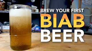 How to brew your first BIAB Beer Intro guide to Brew in a Bag [upl. by Hylton230]