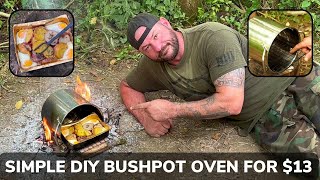 Corporals Corner MidWeek Video 14 The 13 DIY Bush Pot Oven for The Common Man [upl. by Tinor]