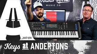 Yamaha MODX  First Look  Andertons Music Co [upl. by Erehc460]