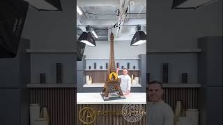 chocolate Eiffel Tower 😱mini woodtoywoodworking art skillhandcraftsshorts trending [upl. by Lyman]