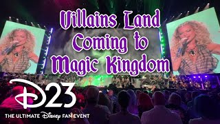 Villains Land Announcement with Rita Ora  D23 The Ultimate Disney Fan Event 2024 [upl. by Haggerty]