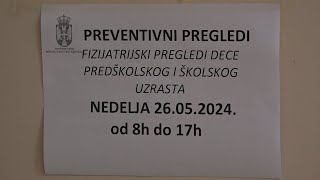 Besplatni preventivni pregledi – prvi put i za decu [upl. by Melli]