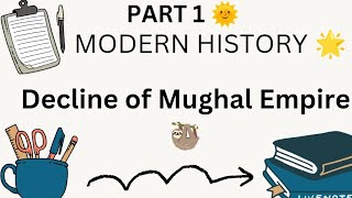 DeclineofMughalEmpireModernHistoryUPSC 2025 motivation ias upscmotivation [upl. by Brand]