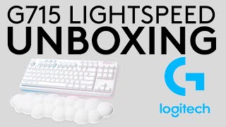 Logitech G715 LIGHTSPEED Wireless Keyboard UNBOXING [upl. by Nyleahs]