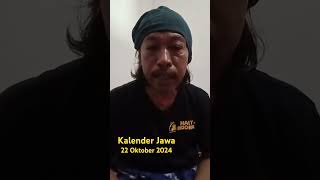 Kalender Jawa 22 Oktober 2024 primbonjawa shorts shortvideo [upl. by Enomahs]