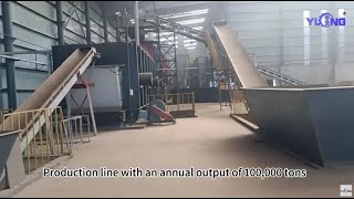 Salix psammophila and fruit wood pellet production line  annual output of 100000 tons [upl. by Monaco]