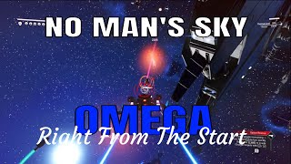 No Mans Sky Omega Right From The Start Freighter Day [upl. by Nilsoj]