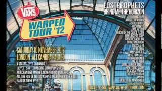 2012 Vans Warped Tour UK Lineup Announcement [upl. by Zaccaria]