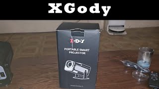 XGody Gimbal 5 Full HD SMART MINI 1080p Movie Projector EPISODE 4554 Amazon Unboxing Video [upl. by Ainehta]