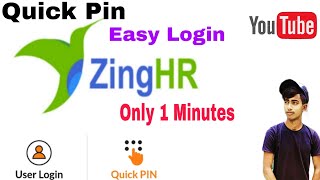 Zing Hr Quick Login  ZingHR quick pin zing hr app employee login🔴 [upl. by Eimas]