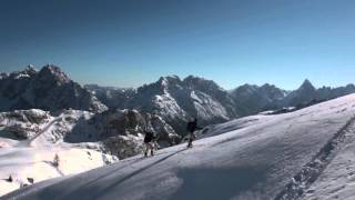 Sci alpinismo  Sappada Dolomiti [upl. by Kcim]