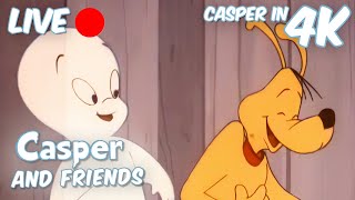 Learning to be Kind  Livestream 🔴  Casper And Friends In 4K  Cartoons for Kids [upl. by Lazos]