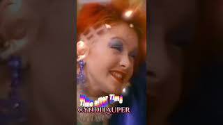 Time after Time  CYNDI LAUPER 1984 Short Video Remix [upl. by Gal745]