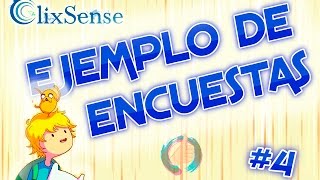 Ejemplo Nº4 Como completar las encuestas de Clixsense Mobrog Hiving y mas [upl. by Ittak756]