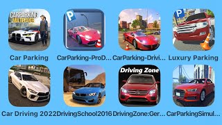 Car Parking Car Parking Pro Driving School Luxury Parking and More Car Games iPad Gameplay [upl. by Ranee]