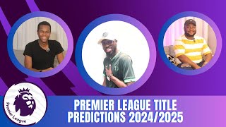 Premier League Season Predictions with TI Barka amp Ceewhy [upl. by Nolyk]