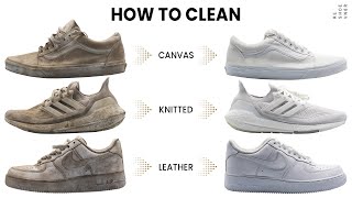 How To Clean Your White Sneakers  The Best Method [upl. by Mushro]