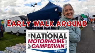 MOTORHOME and CAMPERVAN National Show  Day 2 A Quick Walk Around [upl. by Robertson]