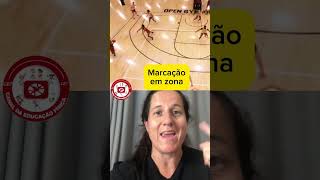 Marcação por zona no basquete educacaofisicaescolar basquete [upl. by Jelsma]