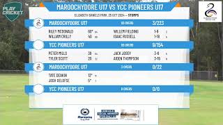 MAROOCHYDORE U17 v YCC Pioneers U17 [upl. by Annelg200]