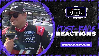 Cole Custer on runnerup finish ‘What a great day for SHR’ [upl. by Matless]