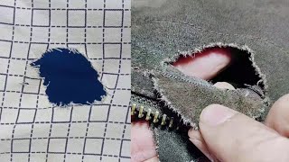 I will share with you some secret tricks that will enable you to repair leather and clothes together [upl. by Fenton908]