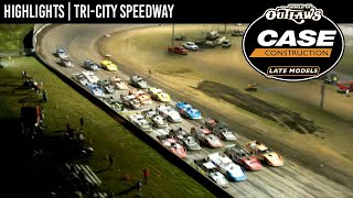 World of Outlaws CASE Late Models  TriCity Speedway  Jun 2 2023  HIGHLIGHTS [upl. by Terese]