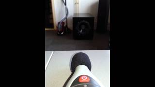 Magnat XTC 1200 Subwoofer playing loud [upl. by Donegan]